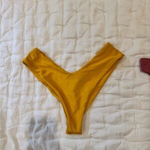Skatie Mustard Bikini Bottom